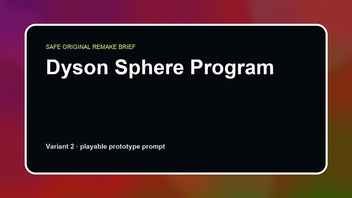 Dyson Sphere Program original dyson sphere program custom game reference artwork 2