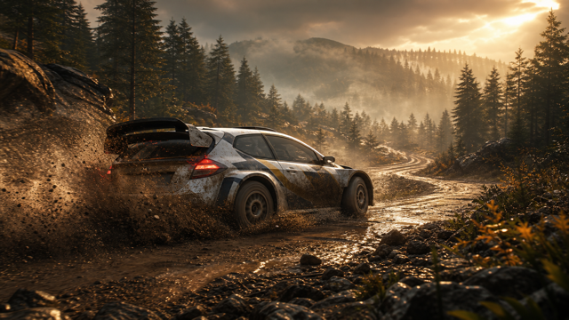 EA Sports WRC original ea sports wrc diy game reference artwork 2