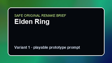 Elden Ring eFootball DIY Game Maker preview