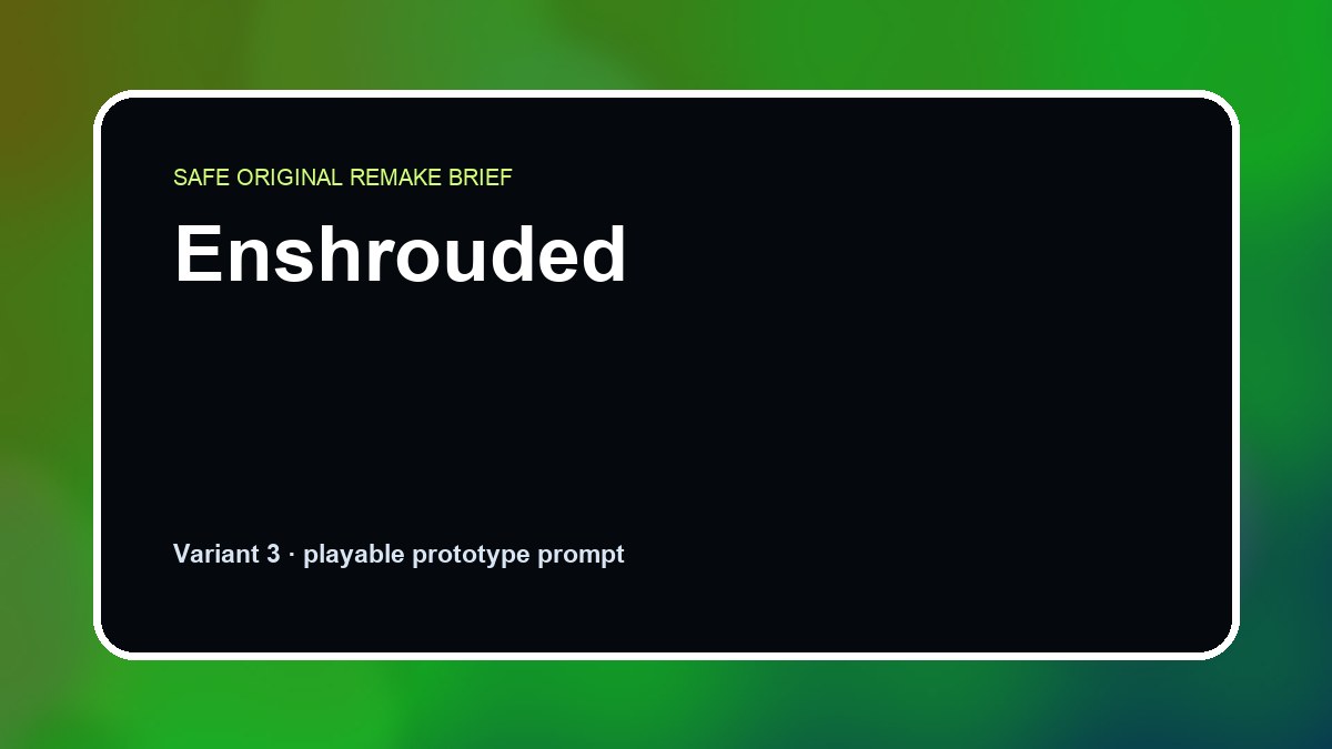 Enshrouded original enshrouded custom game reference artwork 3