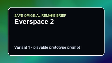 Everspace 2 original everspace 2 custom game reference artwork 1