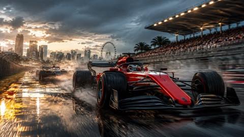 F1 24 Content Warning DIY Game Maker preview