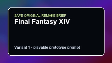 Final Fantasy XIV FTL Faster Than Light Custom Game Builder preview