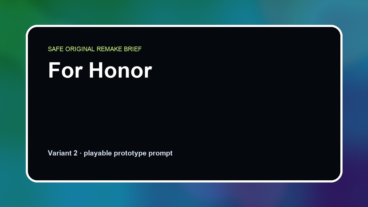 For Honor original for honor diy game reference artwork 2