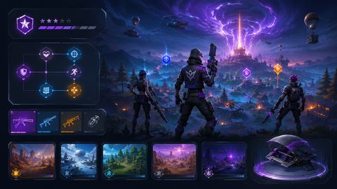 Fortnite original game remake reference artwork 3