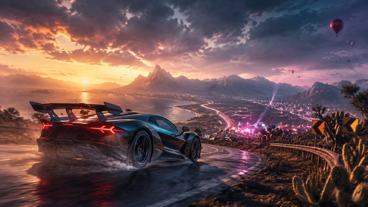 Forza Horizon 6 original game remake reference artwork 1