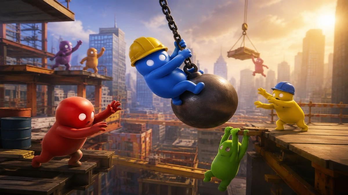 Gang Beasts original gang beasts diy game reference artwork 2