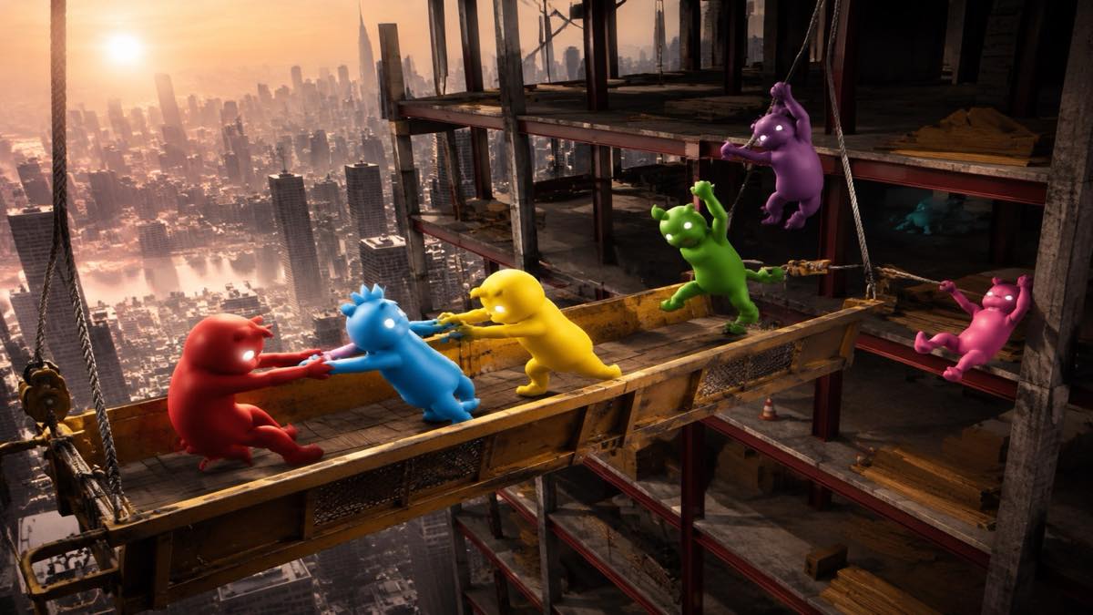 Gang Beasts original gang beasts diy game reference artwork 3