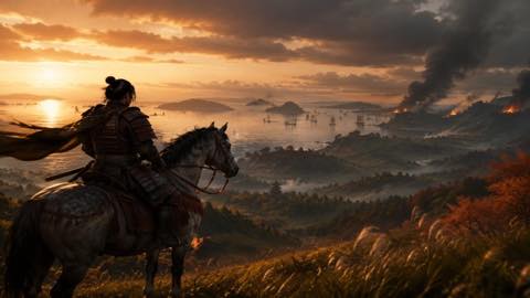 Ghost of Tsushima original game remake reference artwork 2