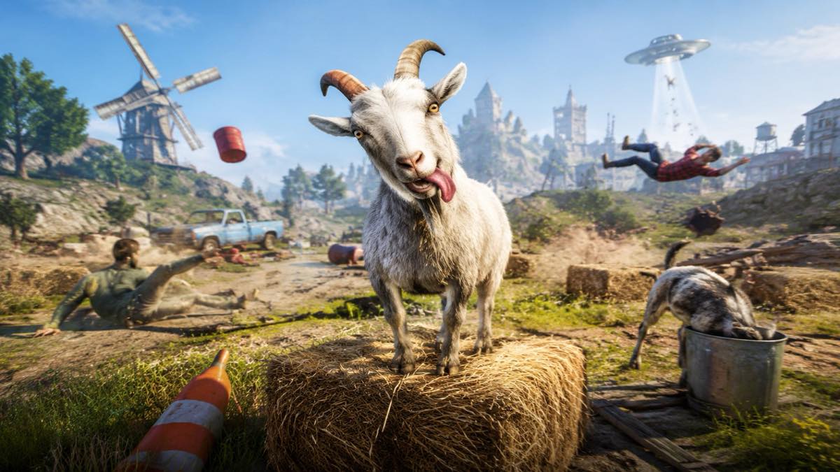 Goat Simulator 3 original goat simulator 3 diy game reference artwork 1