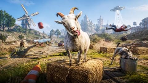 Goat Simulator 3 original goat simulator 3 diy game reference artwork 1