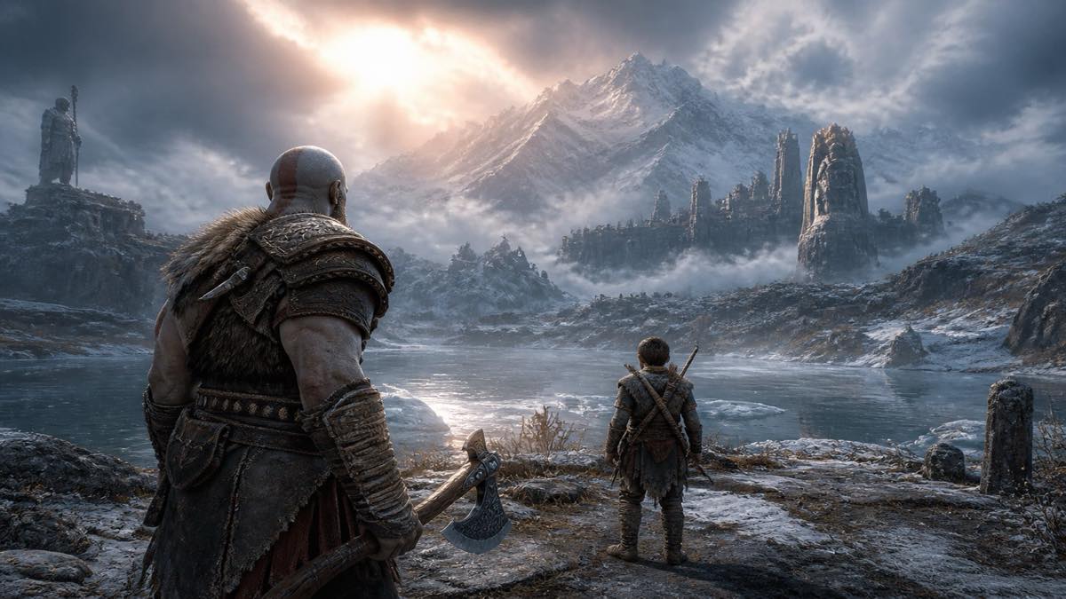 God of War Ragnarok original god of war ragnarok diy game reference artwork 2