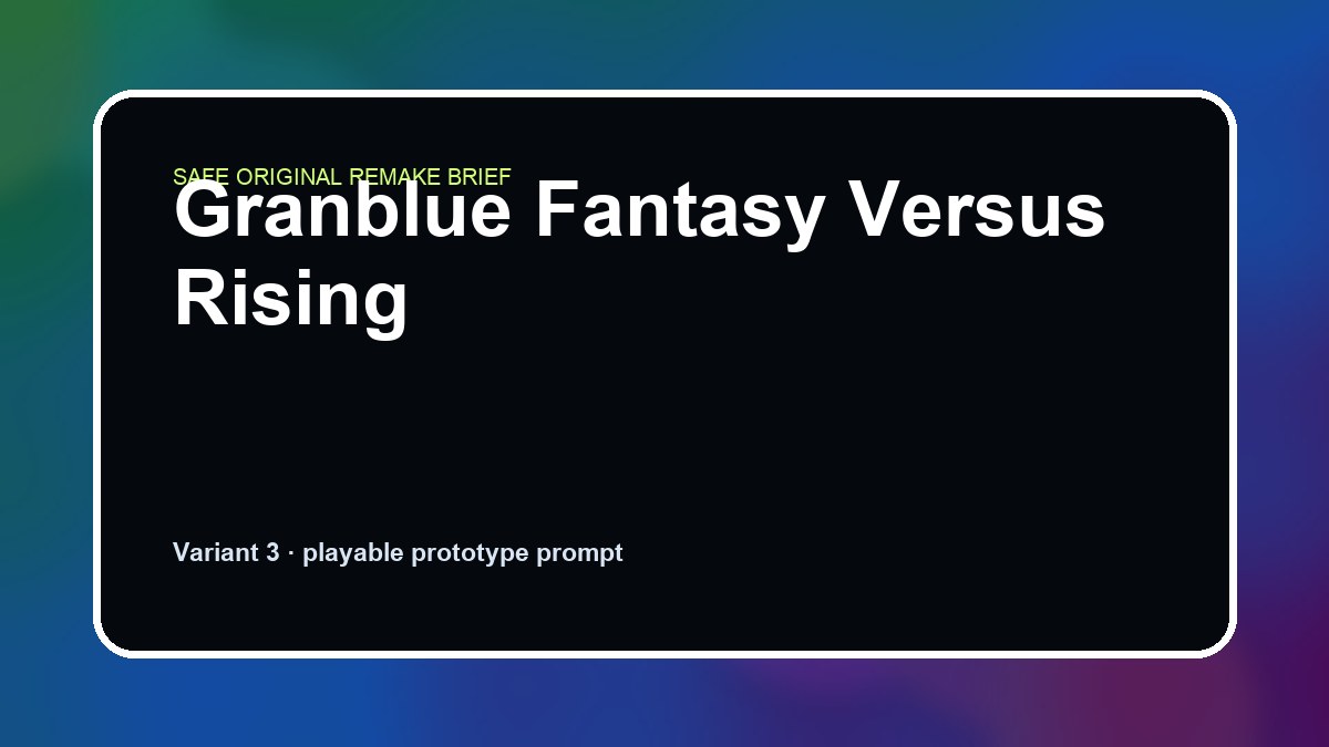 Granblue Fantasy Versus Rising original granblue fantasy versus rising custom game reference artwork 3