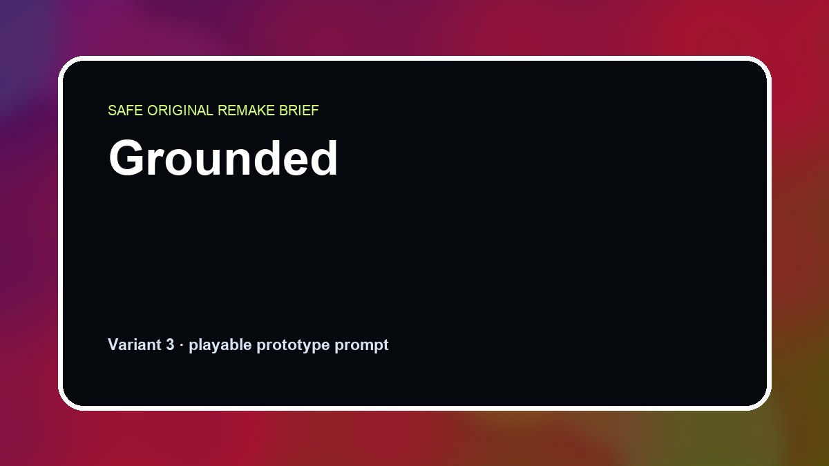 Grounded original grounded custom game reference artwork 3