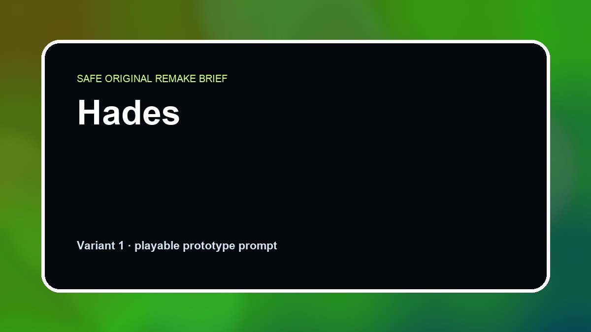 Hades original hades diy game reference artwork 1