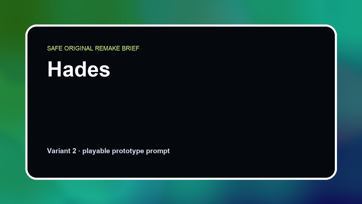 Hades original hades diy game reference artwork 2