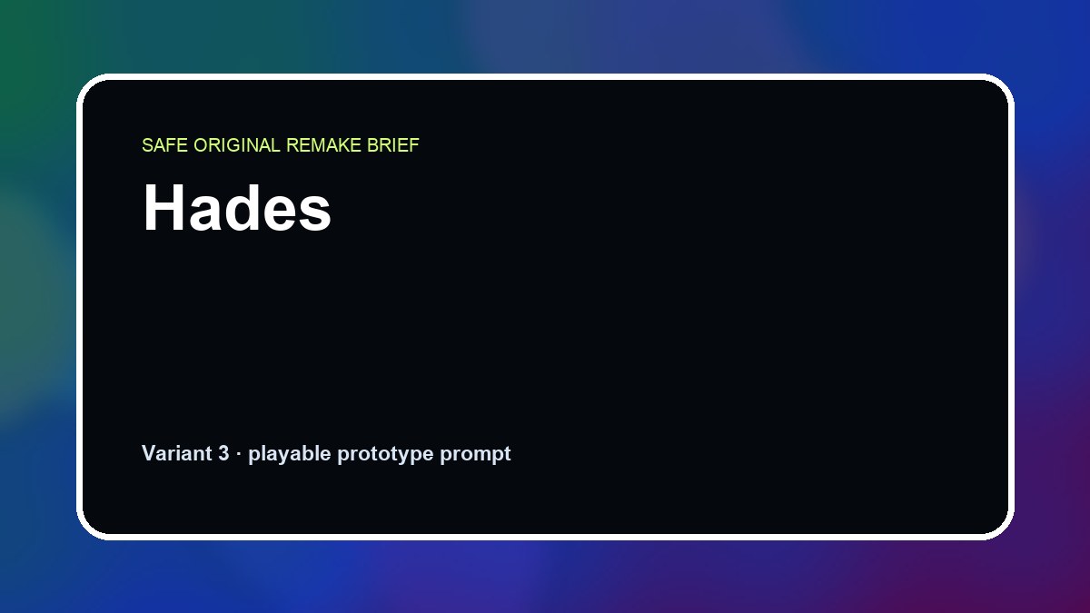 Hades original hades diy game reference artwork 3