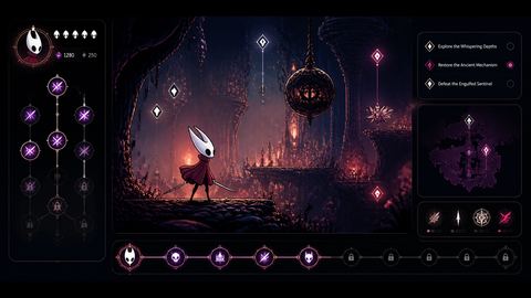 Hollow Knight Silksong original game remake reference artwork 3