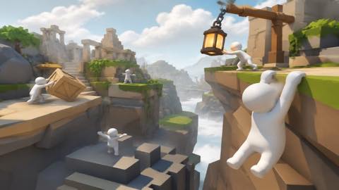 Human Fall Flat original human fall flat diy game reference artwork 3