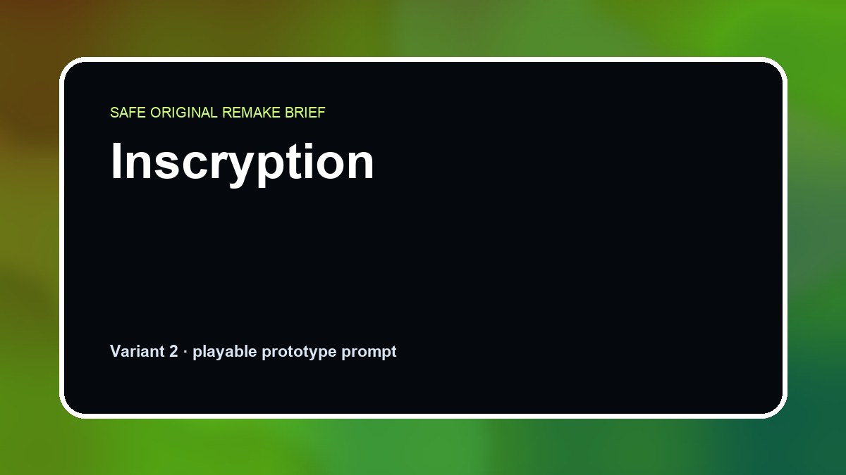 Inscryption original inscryption custom game reference artwork 2