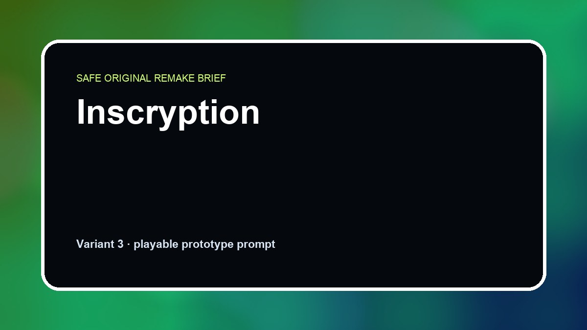 Inscryption original inscryption custom game reference artwork 3