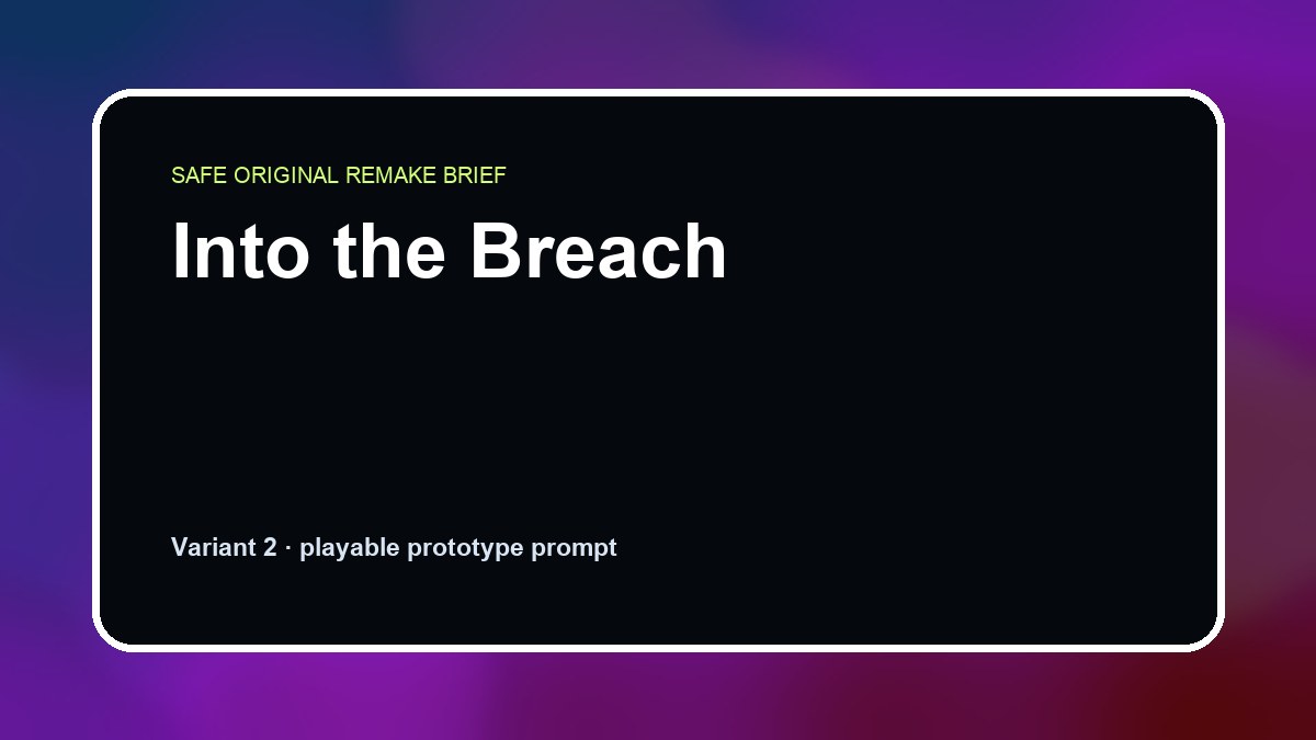 Into the Breach original into the breach diy game reference artwork 2