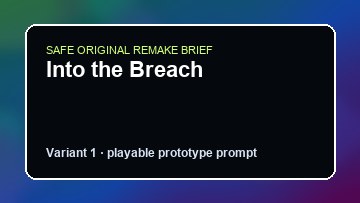 Into the Breach Max Payne 2 Custom Game Builder preview