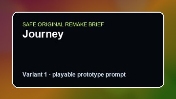 Journey original journey custom game reference artwork 1