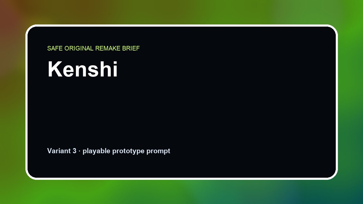Kenshi original kenshi diy game reference artwork 3