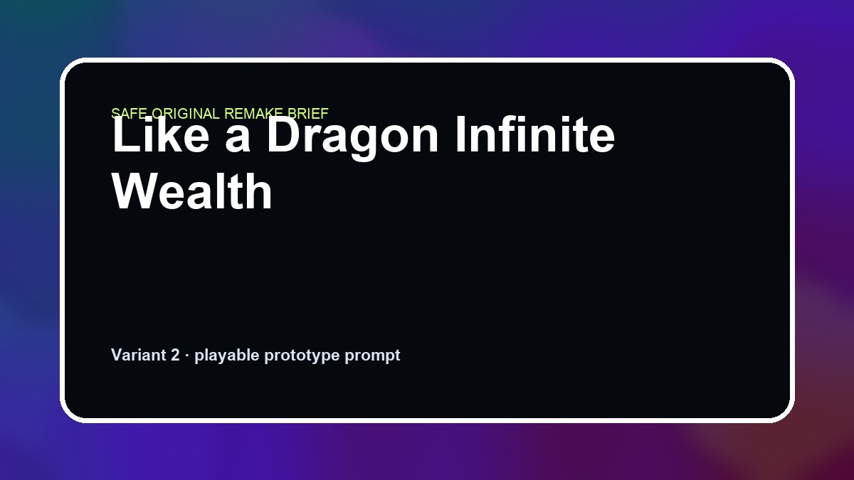 Like a Dragon Infinite Wealth original like a dragon infinite wealth custom game reference artwork 2