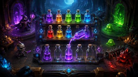 Magic Sort original game remake reference artwork 2