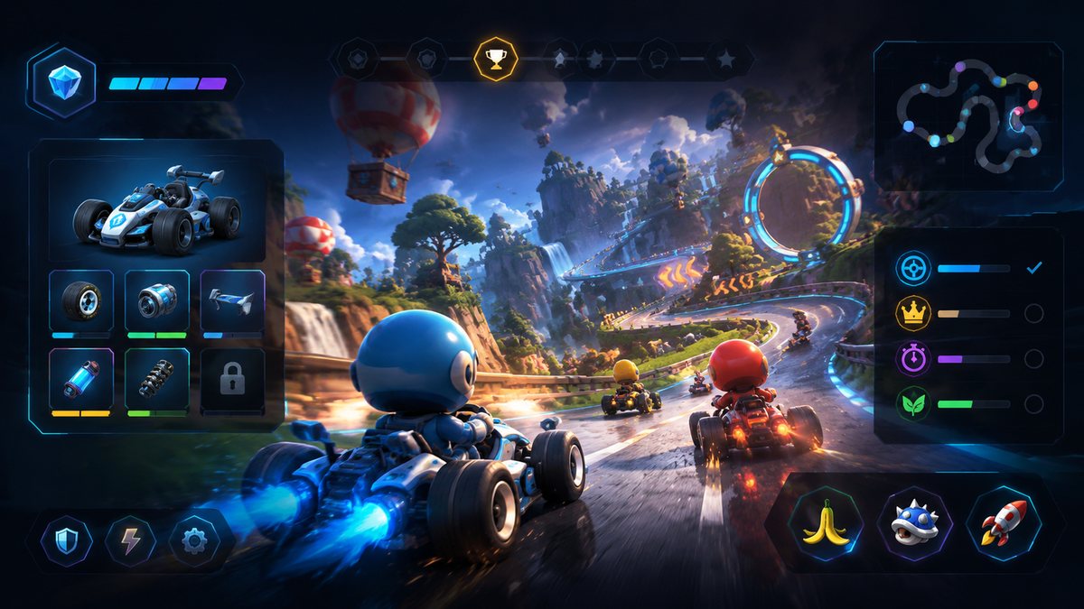 Mario Kart World original game remake reference artwork 3