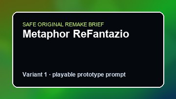 Metaphor ReFantazio Grim Dawn DIY Game Maker preview