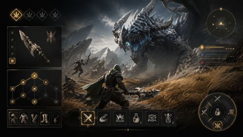 Monster Hunter Wilds original game remake reference artwork 3