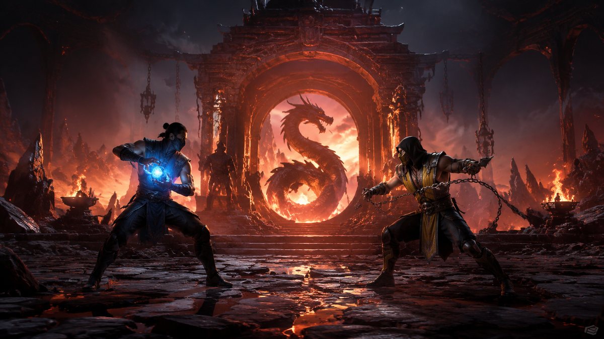 Mortal Kombat 1 original game remake reference artwork 1