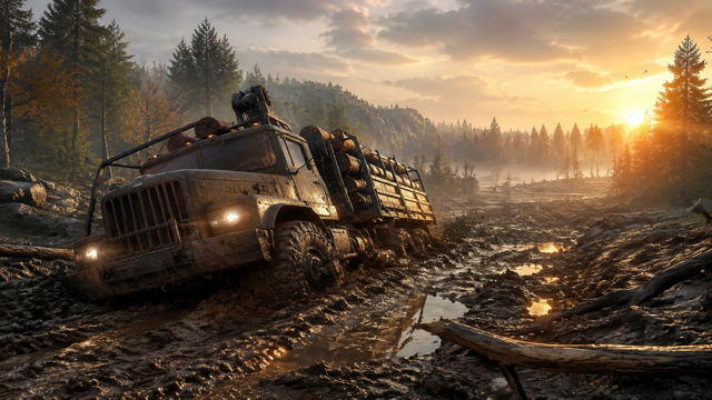 MudRunner Bramble The Mountain King Custom Game Builder preview
