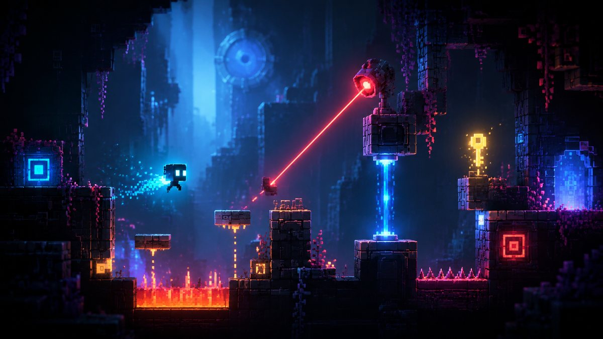 Pixel Flow original game remake reference artwork 2