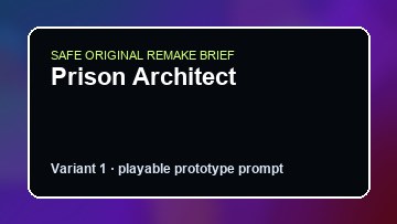 Prison Architect original prison architect diy game reference artwork 1