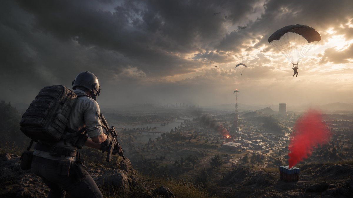 PUBG BATTLEGROUNDS original game remake reference artwork 1