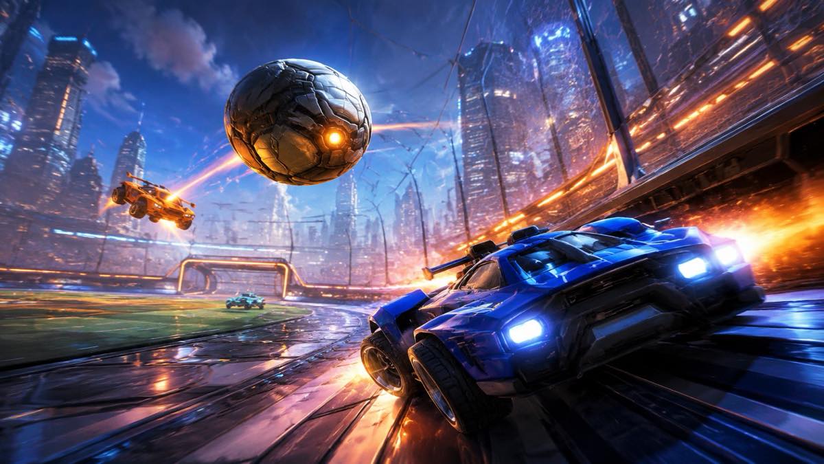 Rocket League original rocket league custom game reference artwork 2