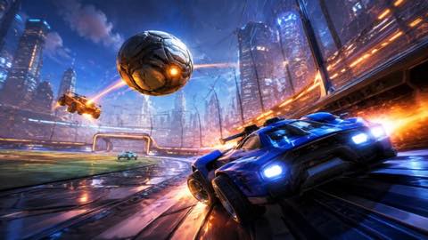 Rocket League original rocket league custom game reference artwork 2
