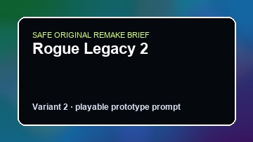 Rogue Legacy 2 original rogue legacy 2 custom game reference artwork 2