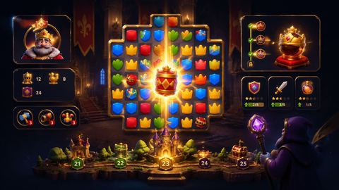 Royal Match original game remake reference artwork 3