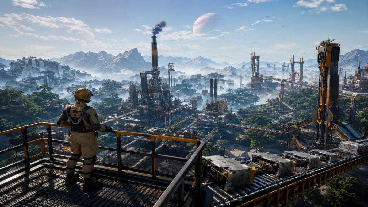 Satisfactory original satisfactory diy game reference artwork 3