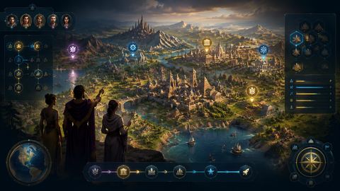Sid Meier Civilization VII original game remake reference artwork 3