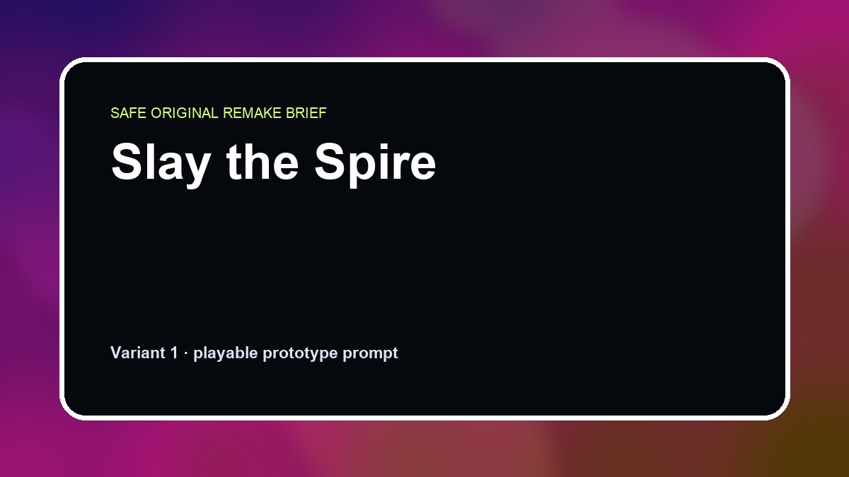 Slay the Spire original game remake reference artwork 1