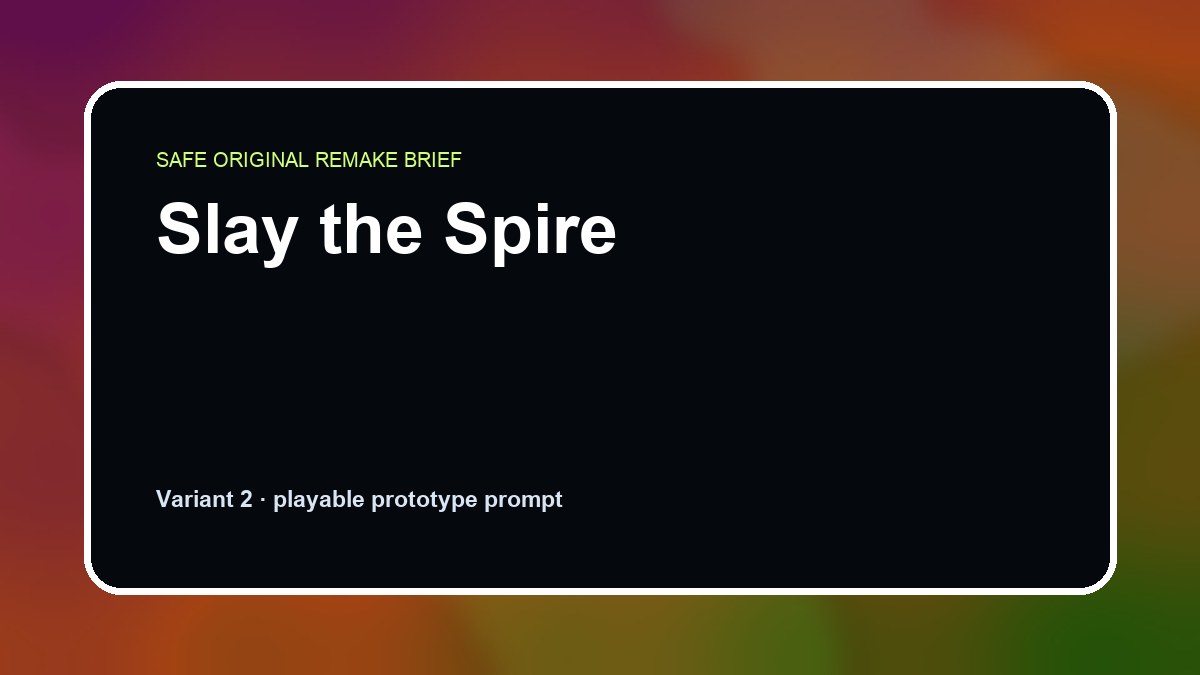 Slay the Spire original game remake reference artwork 2