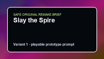 Slay the Spire Dune Spice Wars Custom Game Builder preview