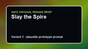Slay the Spire original game remake reference artwork 3