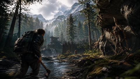 Sons of the Forest original sons of the forest custom game reference artwork 2